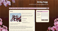 Desktop Screenshot of kirstyhogg.co.uk